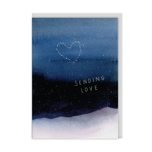 Sending Love Greeting Card