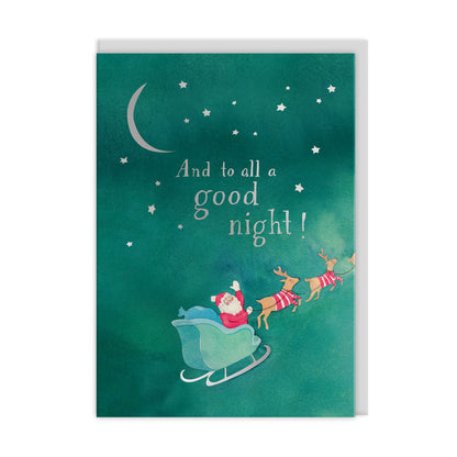 Assorted Christmas Card Set To All A Goodnight - Pack of 9