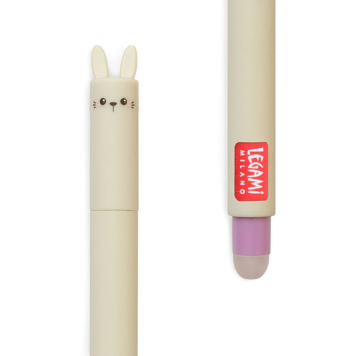 Legami Erasable Pen - Bunny - Purple - Don't Worry Be Hoppy