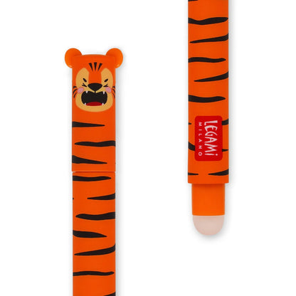 Legami Erasable Pen - Tiger- Orange Ink -Grrreat Adventures