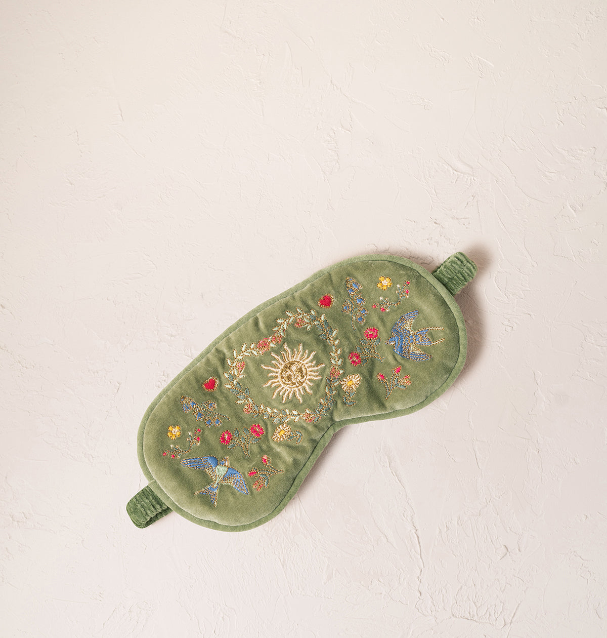 Earth Goddess Eye Mask - Olive