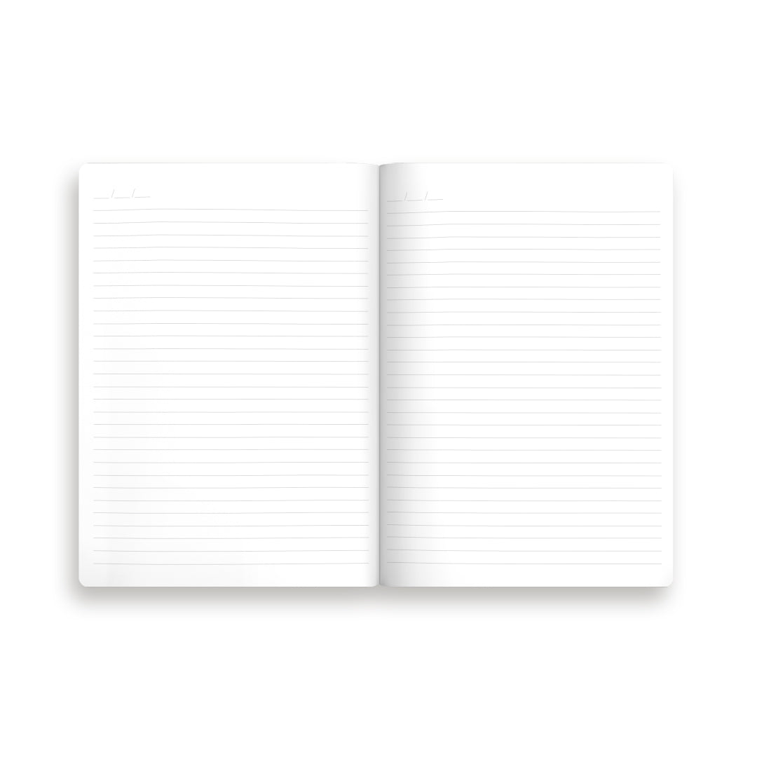 Design No.17 Scalloped Marble Excercise Book