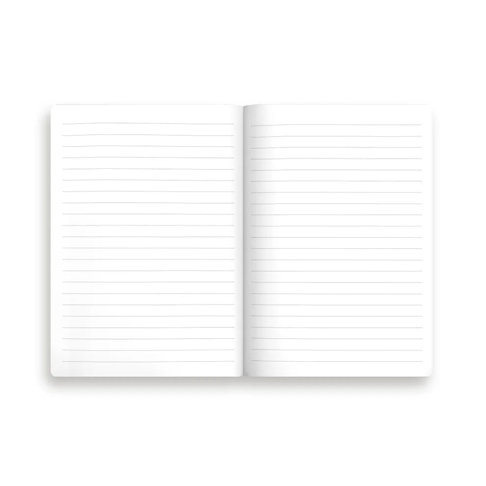 Painterly Waves Kaleido Excercise Book Notebook