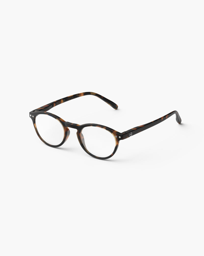 Unisex Reading Glasses - Style A - in Colour Tortoise +2.5