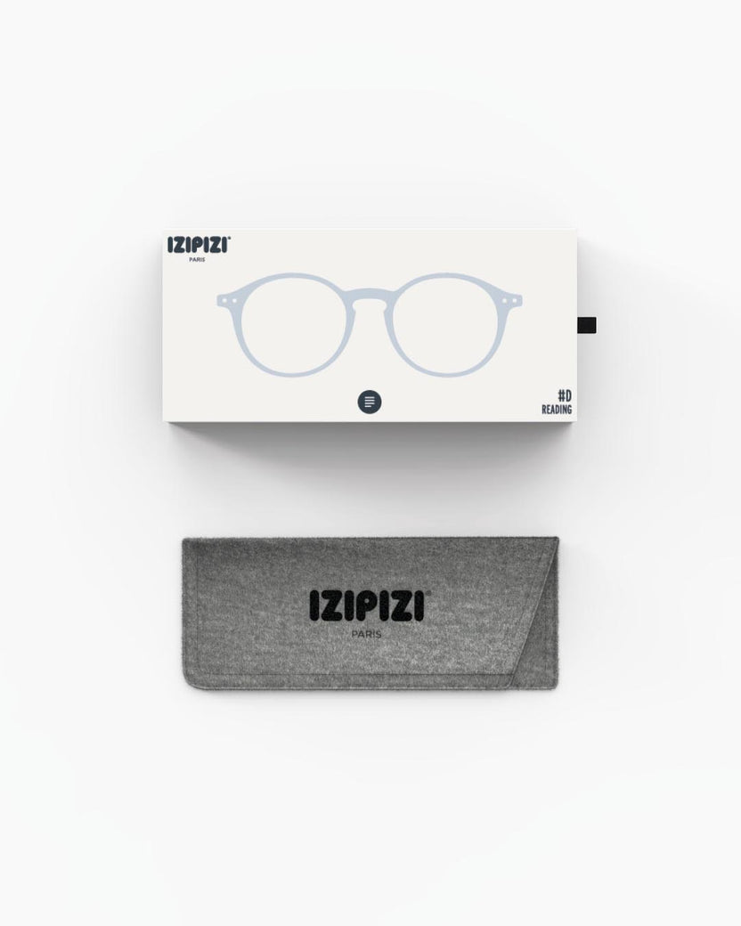 Unisex Reading - Style D Frozen Blue +2.5