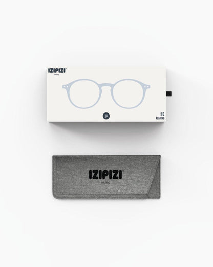 Unisex Reading - Style D Frozen Blue +2.5