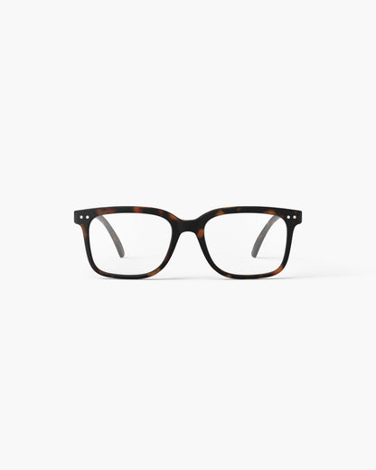 Unisex Reading Glasses - Style L - Tortoise +2.5