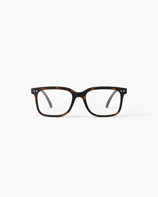 Unisex Reading Glasses - Style L  - Tortoise +1