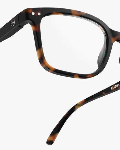 Unisex Reading Glasses - Style L - Tortoise +2.5