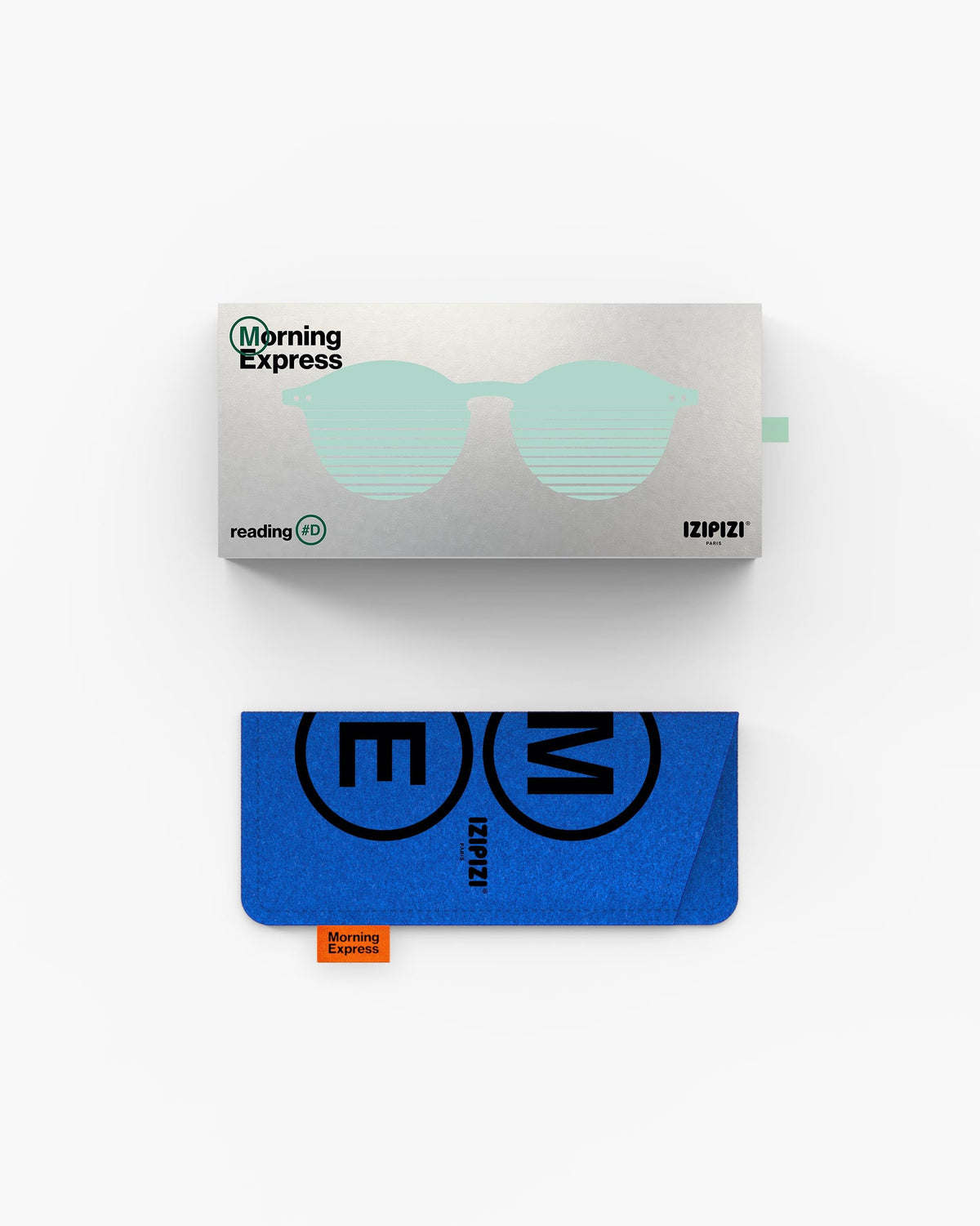 Unisex Reading Glasses - Style D - Station Seat +1