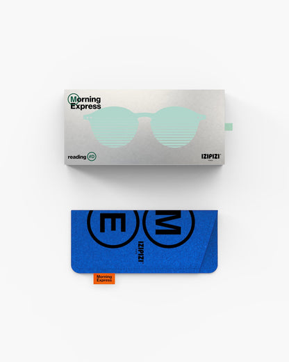 Unisex Reading Glasses - Style D - Station Seat +1