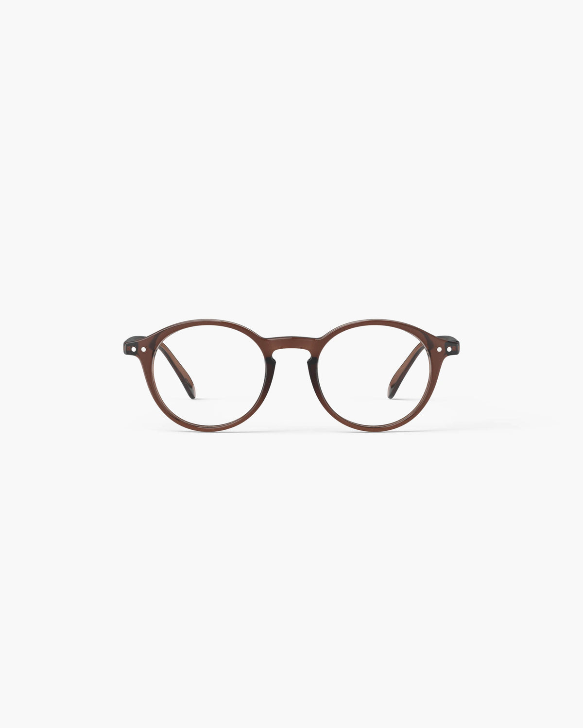 Unisex Reading Glasses - Style D -Dark Espresso +1