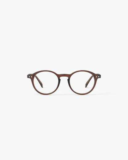 Unisex Reading Glasses - Style D -Dark Espresso +1