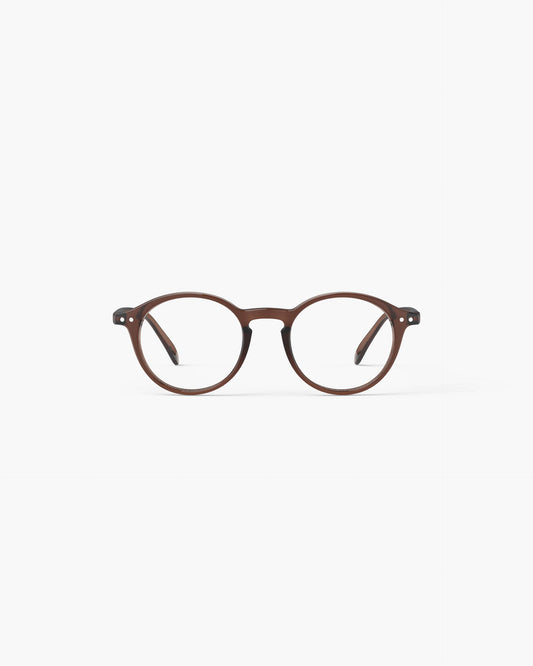Unisex Reading Glasses - Style D -Dark Espresso +2.5