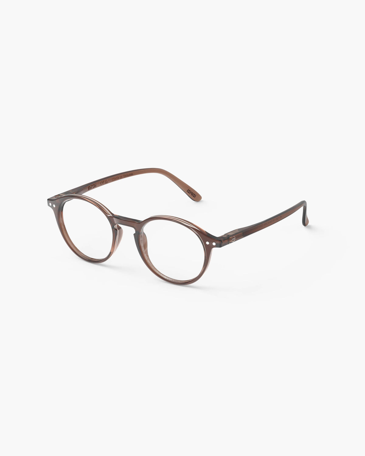 Unisex Reading Glasses - Style D -Dark Espresso +1