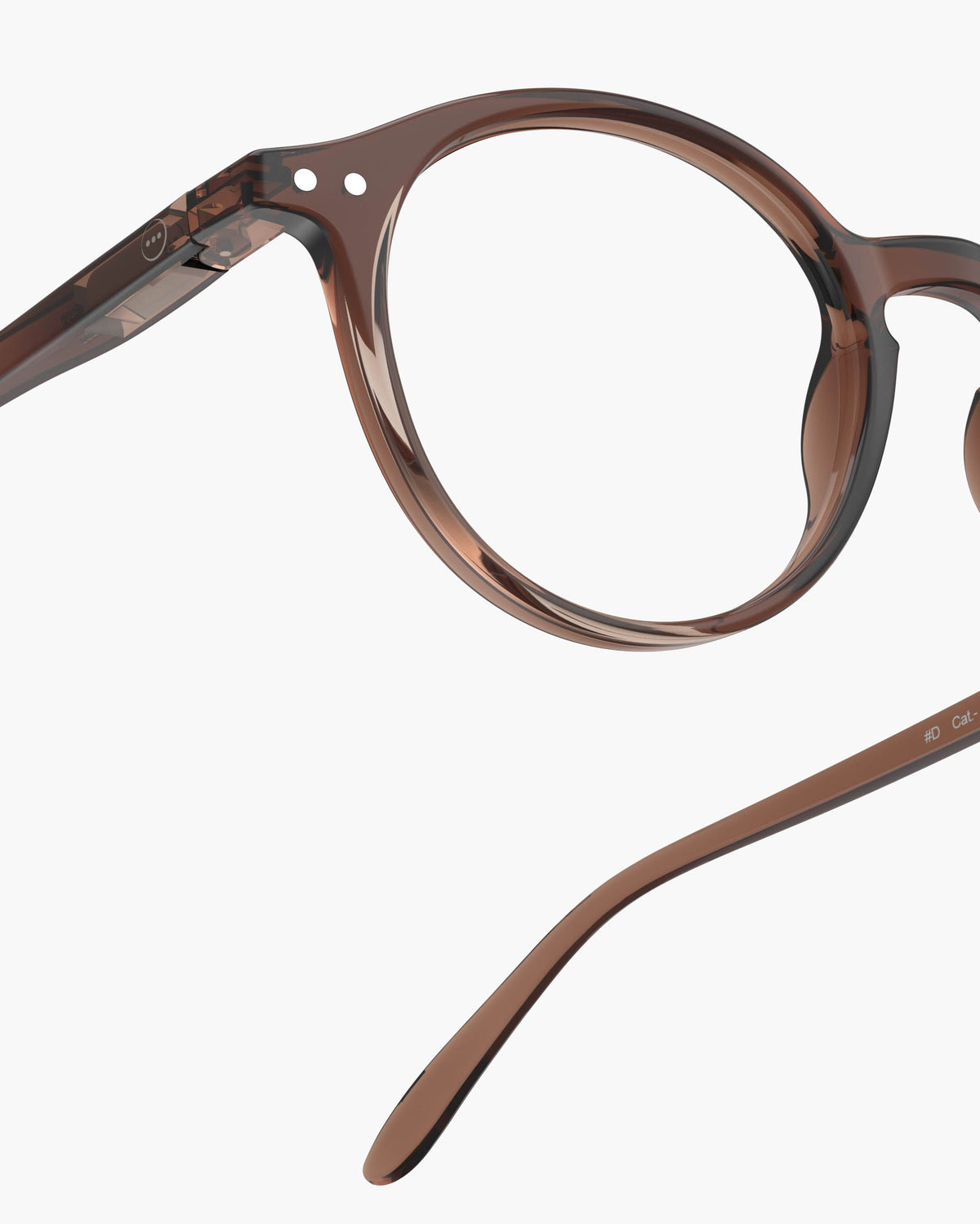 Unisex Reading Glasses - Style D -Dark Espresso +1