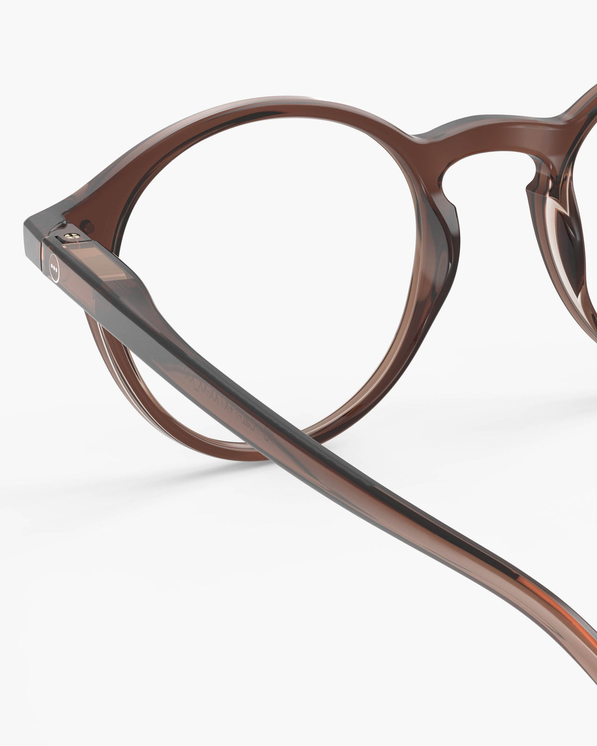 Unisex Reading Glasses - Style D -Dark Espresso +1