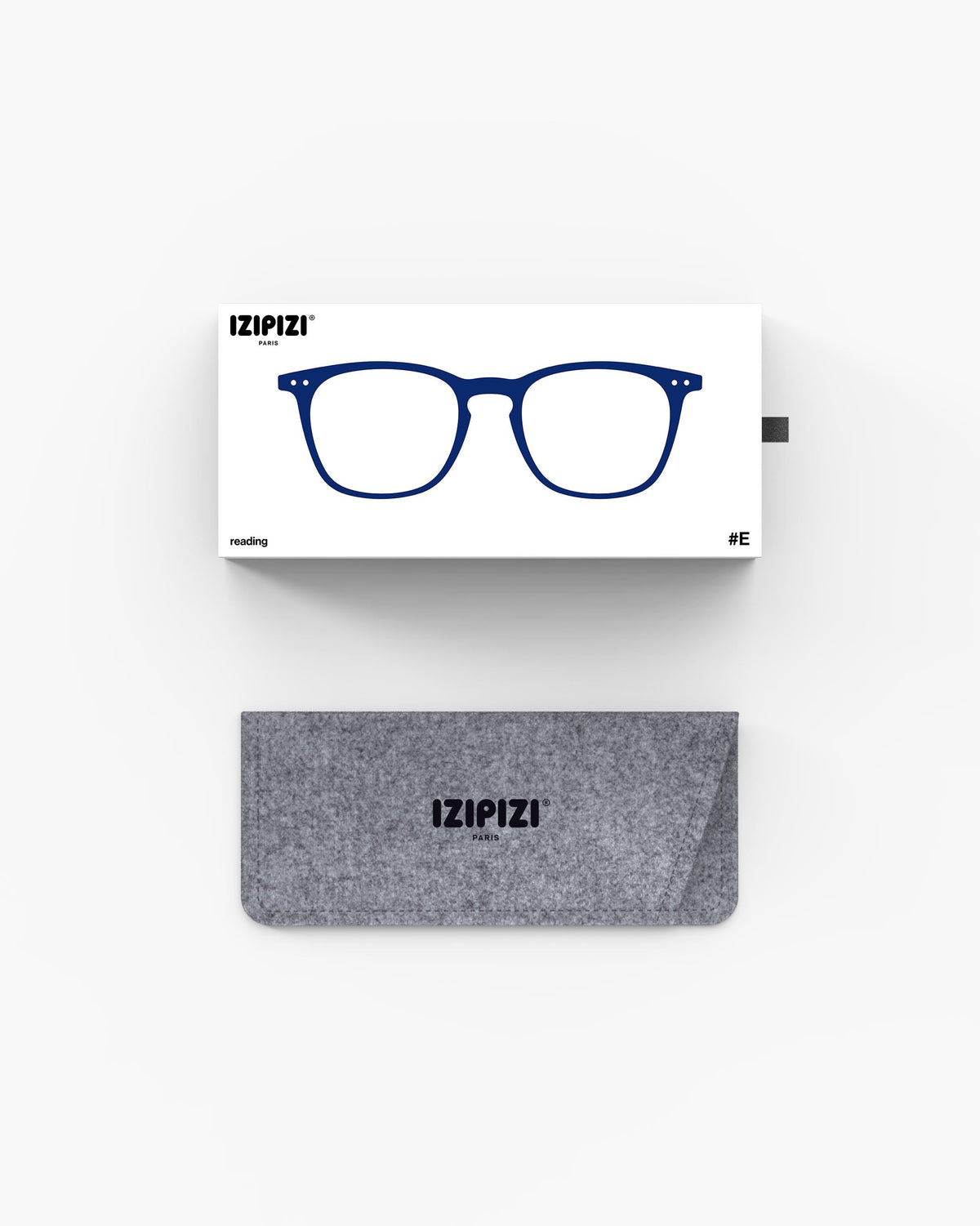 Unisex Reading Glasses - Style E - Midnight Blue +1
