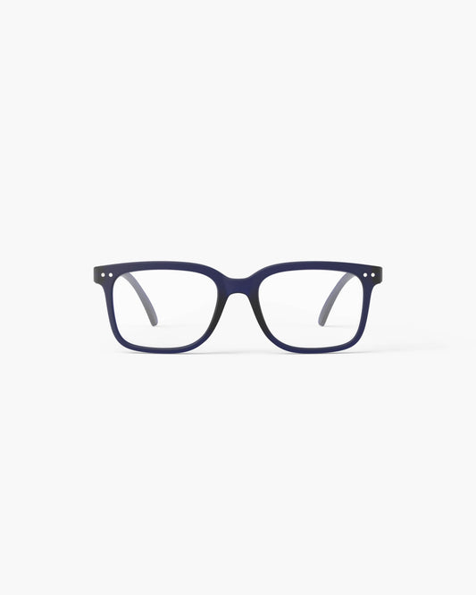 Unisex Reading Glasses - Style L  - Midnight Blue +3