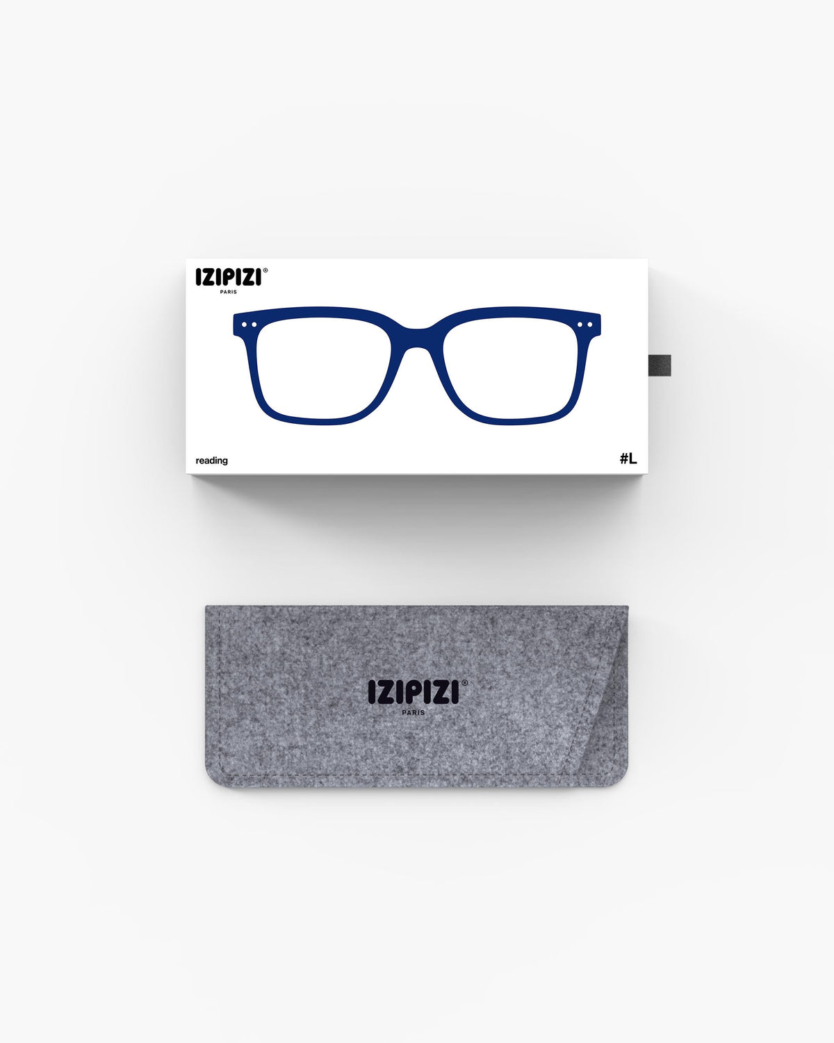 Unisex Reading Glasses - Style L  - Midnight Blue +2