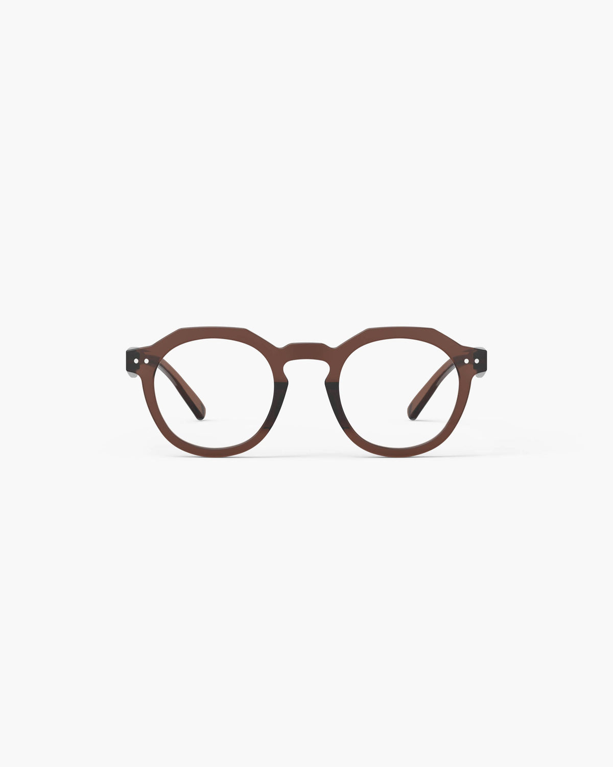 Unisex Reading Glasses - ECHO - Dark Espresso +1