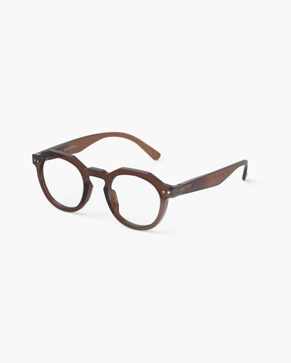 Unisex Reading Glasses - ECHO - Dark Espresso +1