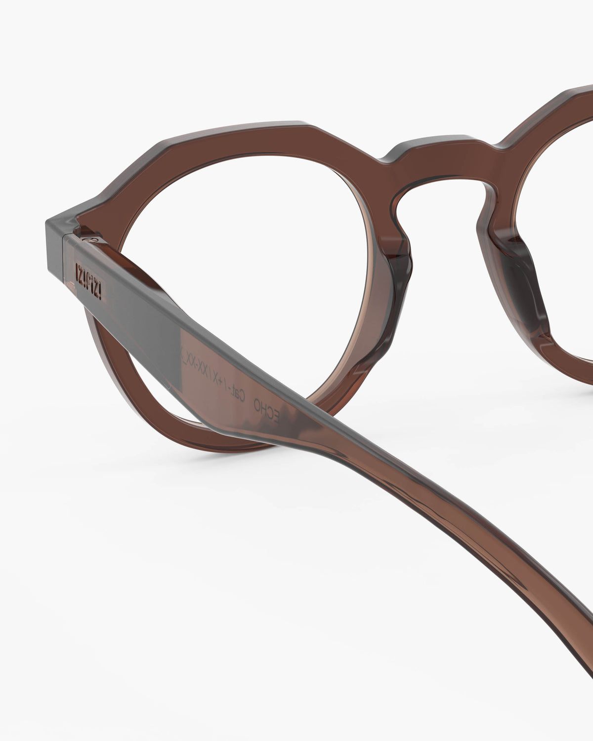 Unisex Reading Glasses - ECHO - Dark Espresso +1