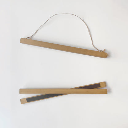 Wooden Poster and Tea Towel Frame - 48cm