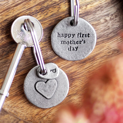 Happy First Mother's Day Keyring