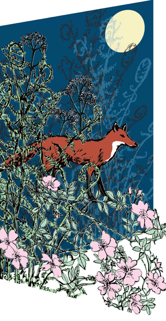 Albion Fox Lasercut Card