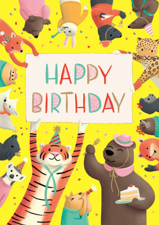 Menagerie Animals Birthday