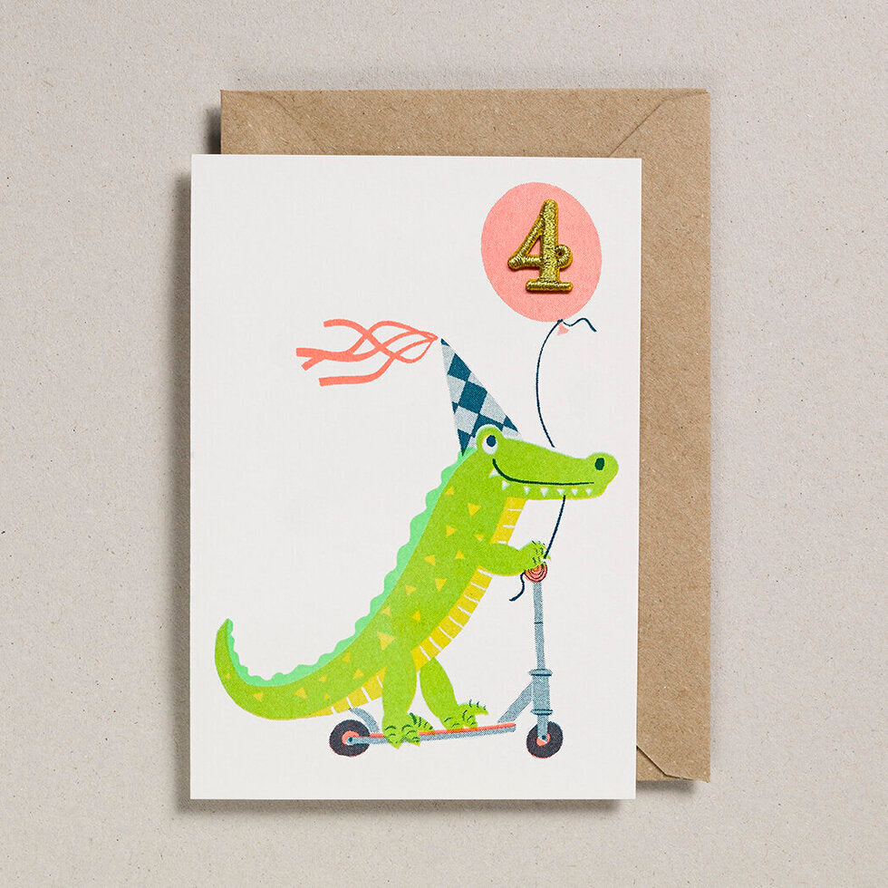 Confetti Pets Cards - Croc Age 4