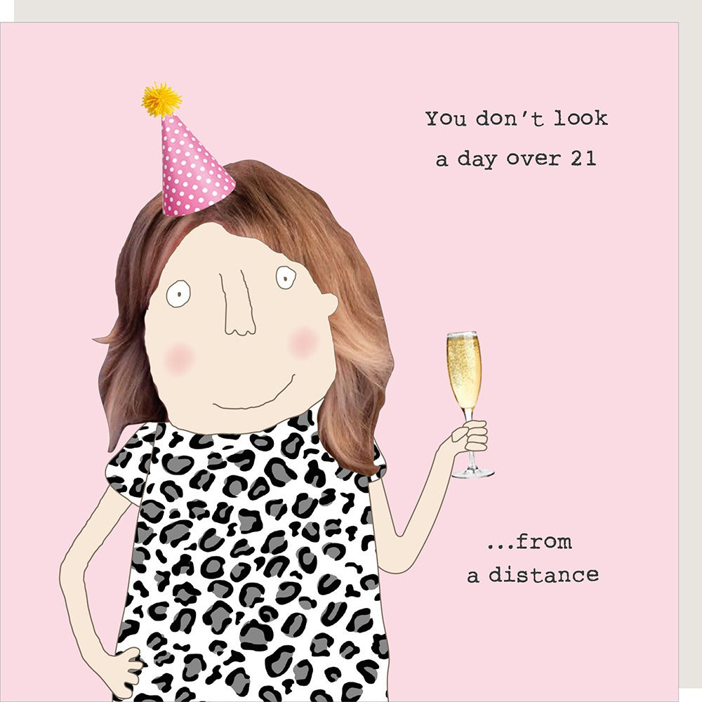 Distance Birthday Card