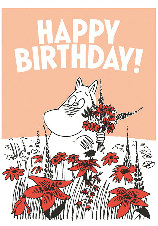 Moomin Birthday Letterpress Card
