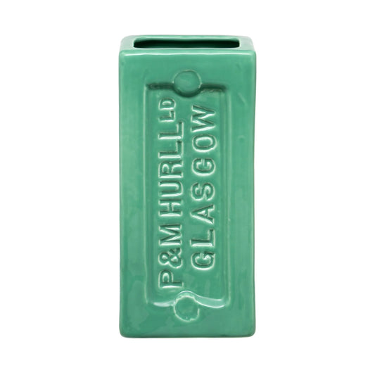 Glasgow Brick Vase - Green