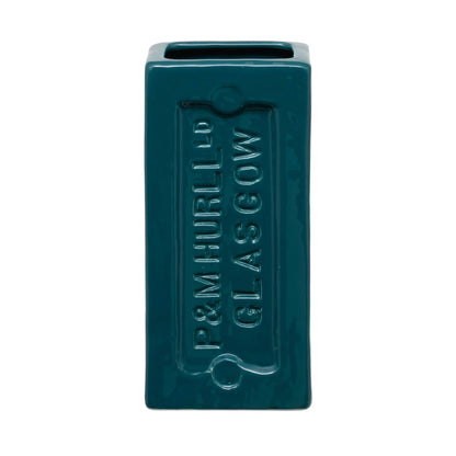 Glasgow Brick Vase - Teal