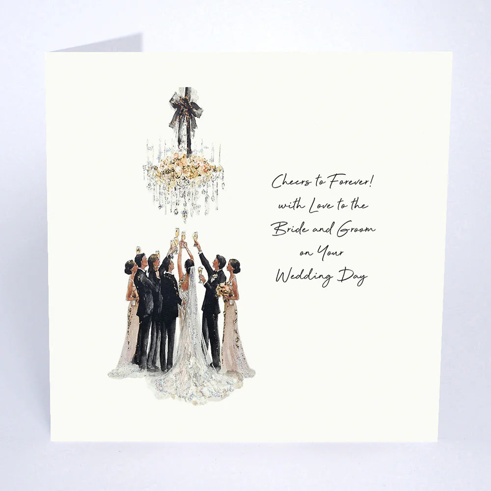 Gatsby's Wedding - Cheers to Forever! With Love to the Bride and Groom