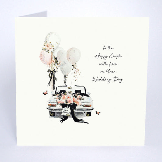 Gatsby's Wedding - To The Happy Couple With Love on Your Wedding Day Car