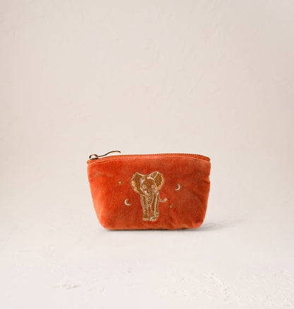 Golden Elephants Coin Purse