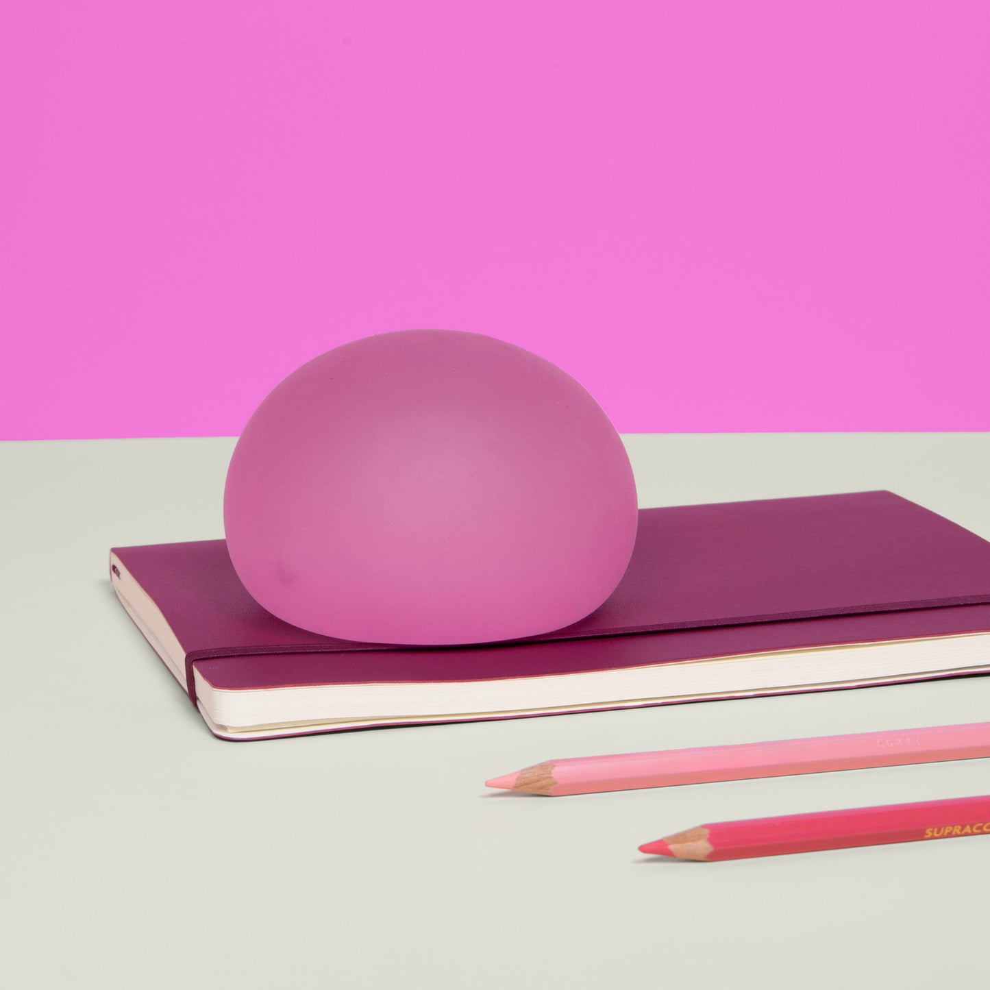 Gump Jumbo - The Memory Gel Stress Ball - Jumbo Moon Jelly