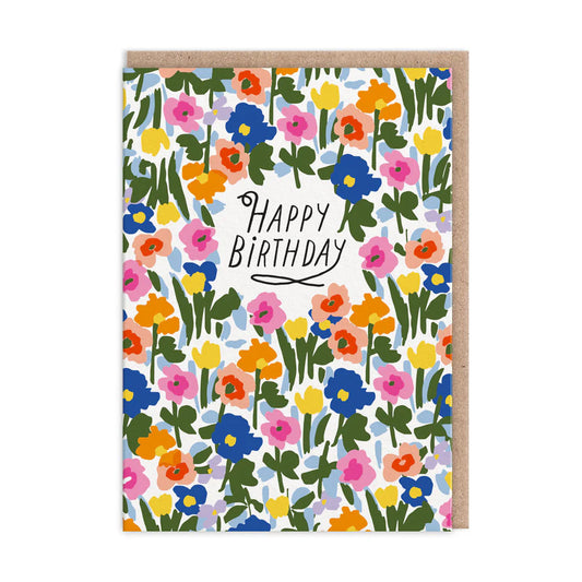 Meadow Flowers Happy Birthday