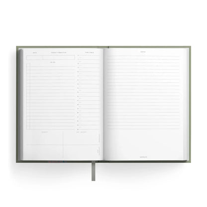 Sage Fabric Daily Planner A5