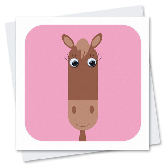 Henrietta Horse Birthday Card