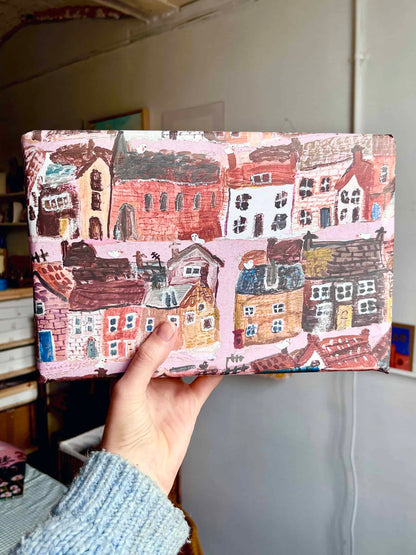 Little Houses Gift Wrap