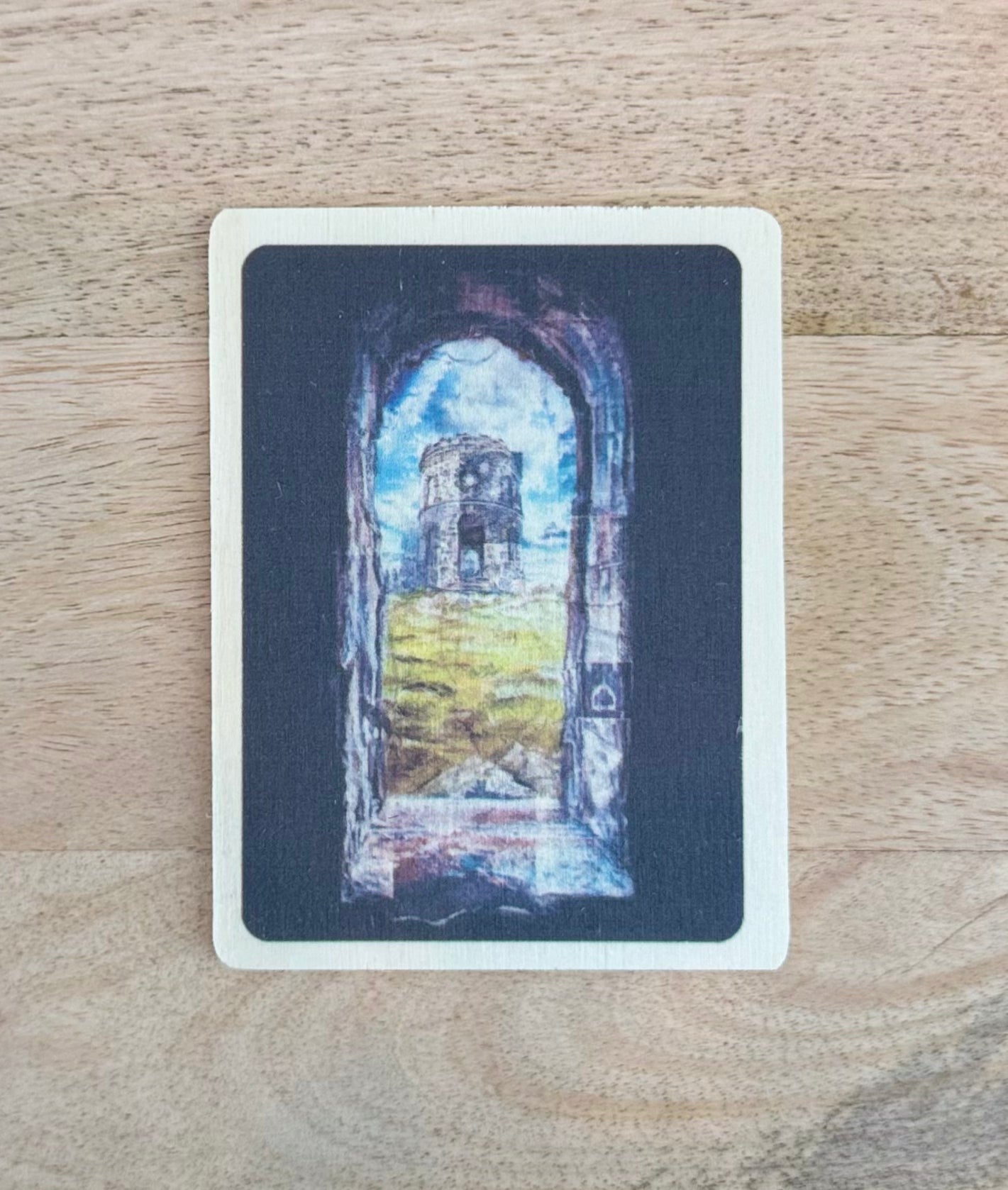 Fridge Magnet - Grin Low to Solomon's Temple, Doorsein View, Buxton