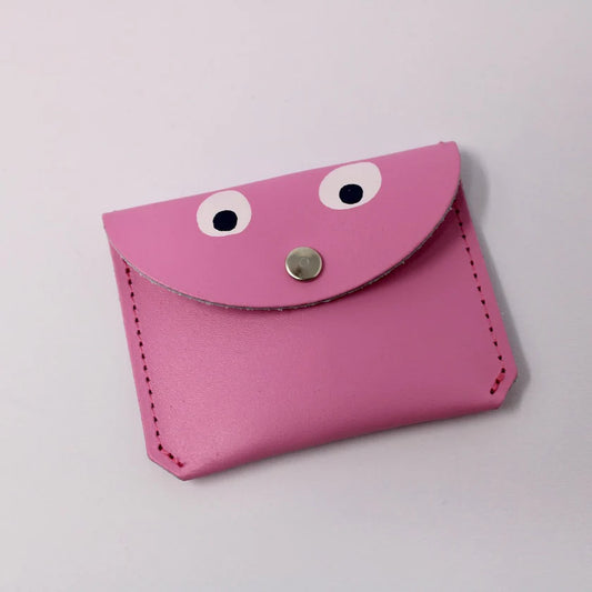 Mini Money Googly Eye Purse - Hot Pink