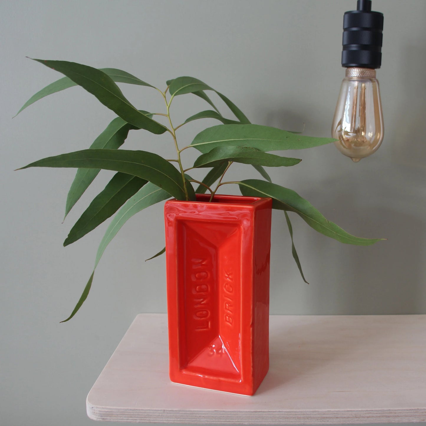 London Brick Vase - Orange