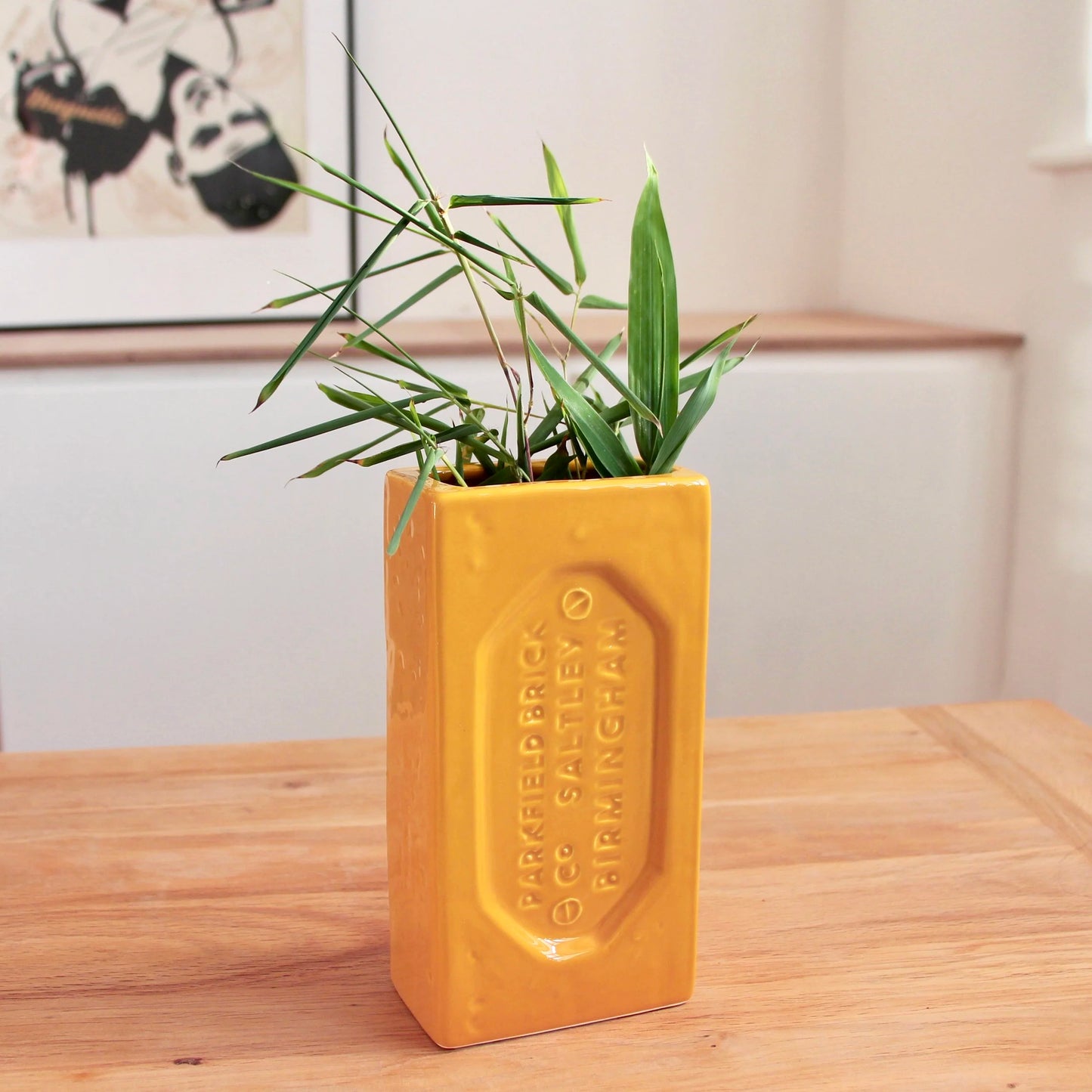 Birmingham Brick Vase - Yellow