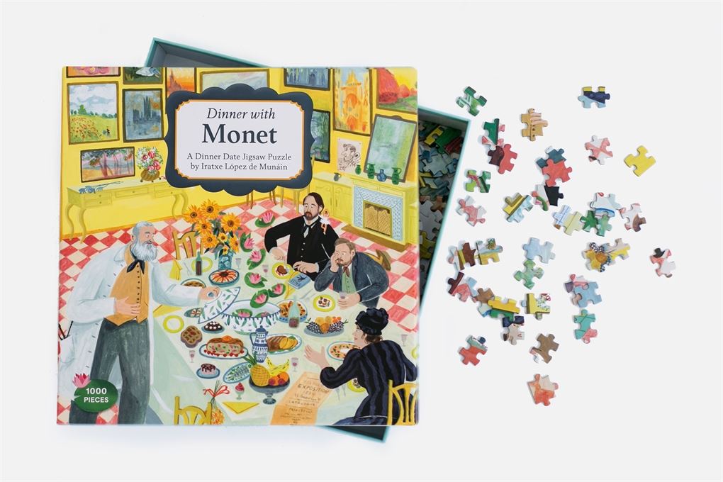 Dinner with Monet 1000 Piece Jigsaw Puzzle