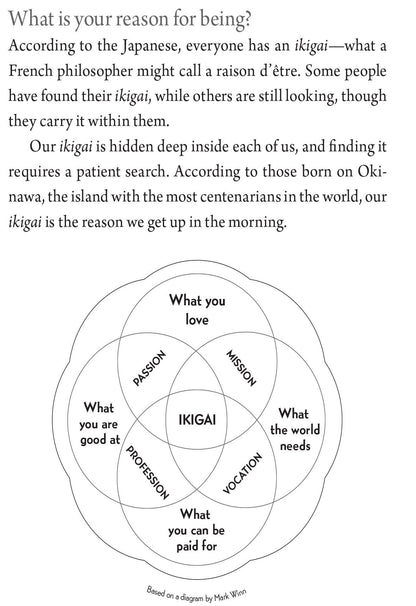 Ikigai: The Japanese Secret to a Long and Happy Life